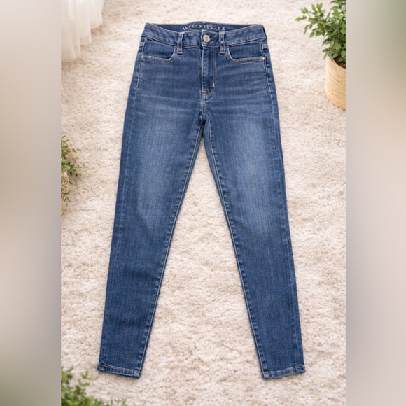 American Eagle Outfitters Denim - American Eagle Super Super Stretch Hi-Rise Jeans Size 2 Short